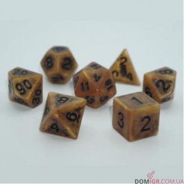 Набор кубиков - Ancient 7 Dice Set (в ассортименте)